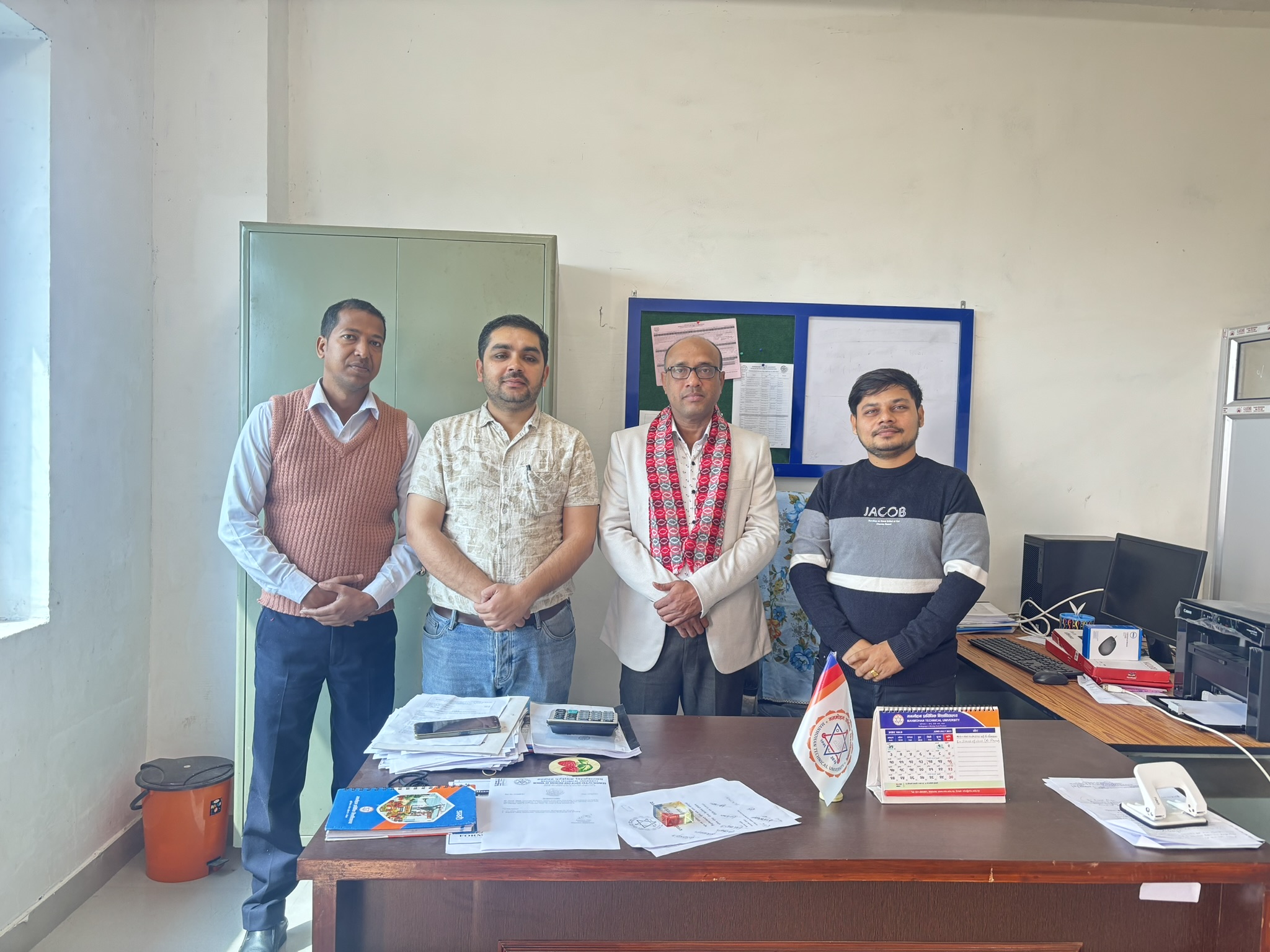 Department welcomes Dr. Faruk Alam from Assam down town University.